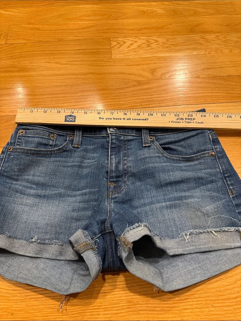 J.Crew women’s jeans shorts size 26.